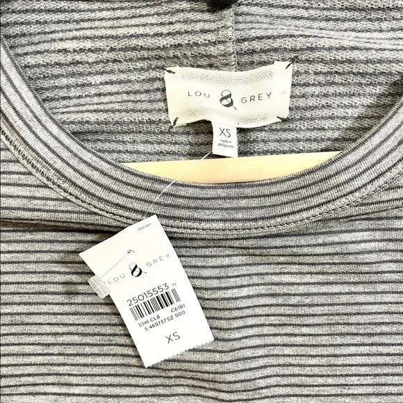 NWT Lou & Grey Signature Soft Striped Dress - Picture 2 of 4